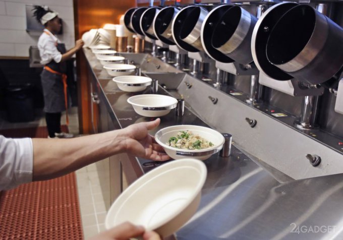 Студенты MIT открыли роботизированный ресторан (5 фото +видео)