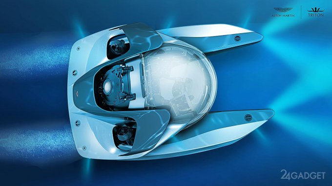 Aston Martin приступил к созданию электрической подлодки (5 фото)