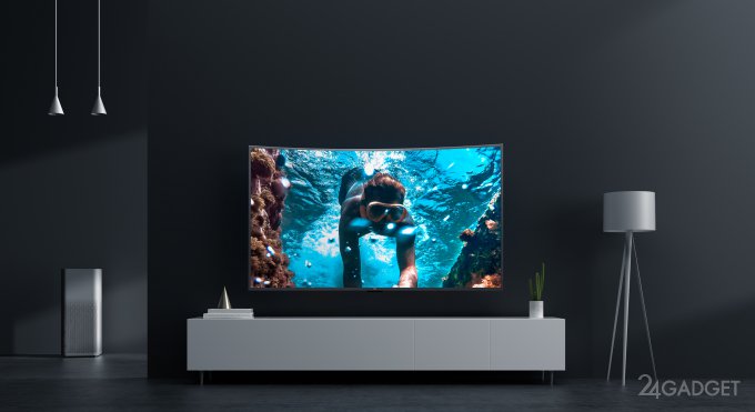 Xiaomi Mi TV 4S Curved: изогнутый 55-дюймовый телевизор за $520 (6 фото)