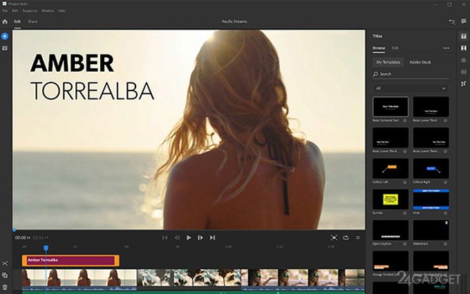 Adobe Project Rush - universal editor video for beginners (4 photos + video)