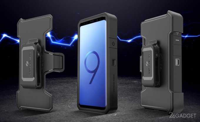 ZeroLemon продает для Galaxy S9+ и S9 чехол с батареей повышенной ёмкости (3 фото)