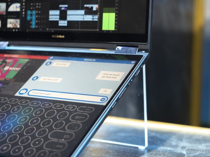 ASUS Project Precog — лэптоп с сенсорным экраном вместо клавиатуры (11 фото)