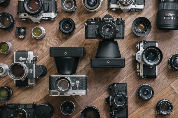 Новый гаджет превращает плёночный фотоаппарат в Polaroid (13 фото + видео)