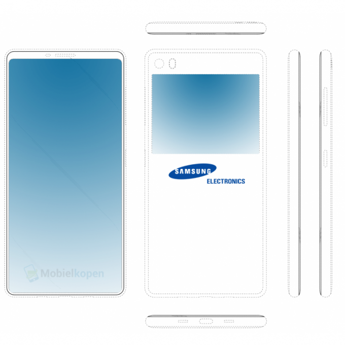 Samsung запатентовал флагман с парой экранов (3 фото)