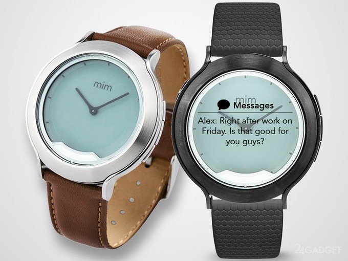 Mim X — умные часы с невидимым дисплеем и классическим дизайном (9 фото + видео)