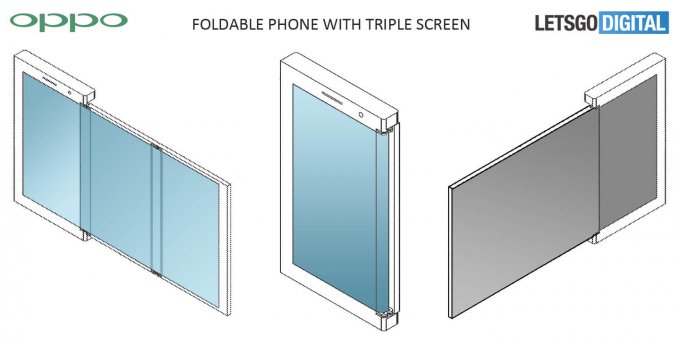 Гибкий смартфон от Oppo может получить несколько вариантов дизайна (4 фото)