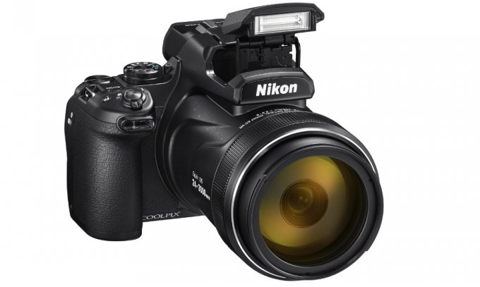 Nikon Coolpix P1000 - фотоаппарат с рекордным зумом (9 фото + видео)