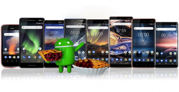 Операционная система Android 9 Pie появится на всех смартфонах Nokia (3 фото)