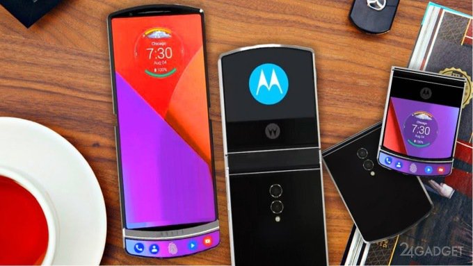 Motorola возродит легендарную "раскладушку" RAZR (5 фото)