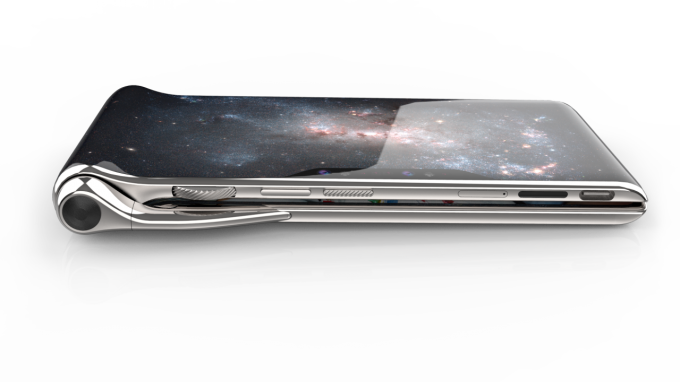 HubblePhone — смартфон с футуристическим дизайном и двумя процессорами (9 фото + видео)