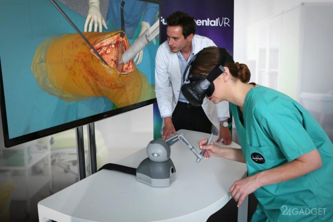 Хирурги оттачивают своё мастерство через виртуальную реальность (4 фото + видео)