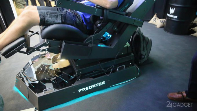Acer created paradise conditions for gamers (15 photos + 2 videos)