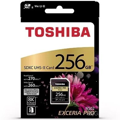 Toshiba выпускает карты памяти для записи 8К-видео (2 фото)
