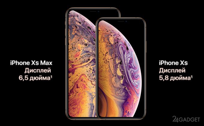 Apple анонсировала iPhone XS и iPhone XS Max с двумя sim-картами