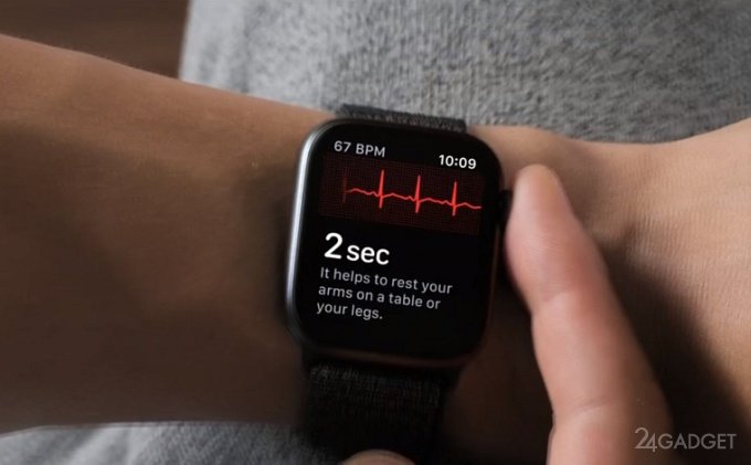 Apple Watch Series 4 - первые умные часы с ЭКГ-датчиком (15 фото)