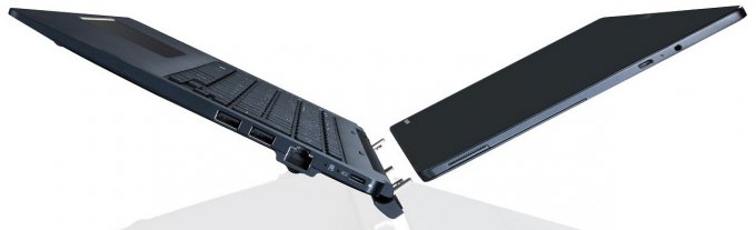 Toshiba выпустила бизнес-планшет Portege X30Т со сменной клавиатурой (6 фото)