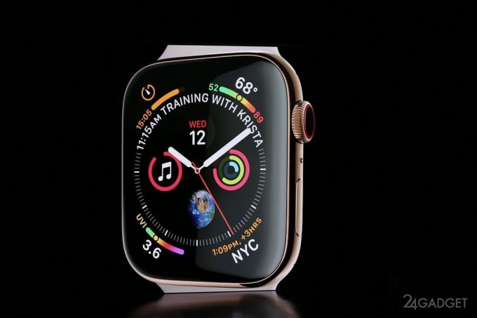 Apple Watch Series 4 - первые умные часы с ЭКГ-датчиком (15 фото)