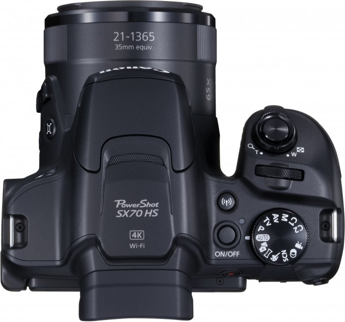 Canon PowerShot SX70 HS: фотокамера с 65-кратным зумом