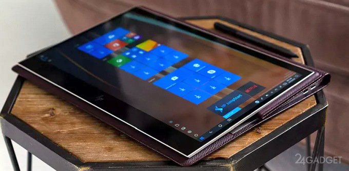 HP выпустил кожаный ноутбук Spectre Folio с необычной конструкцией (17 фото + видео)