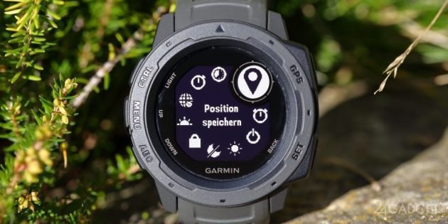 Garmin Instinct — сверхпрочные смарт-часы с автономностью 14 дней (8 фото + видео)