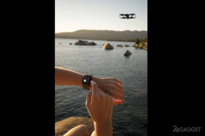 Селфи-дроном теперь можно управлять через Apple Watch (9 фото + видео)