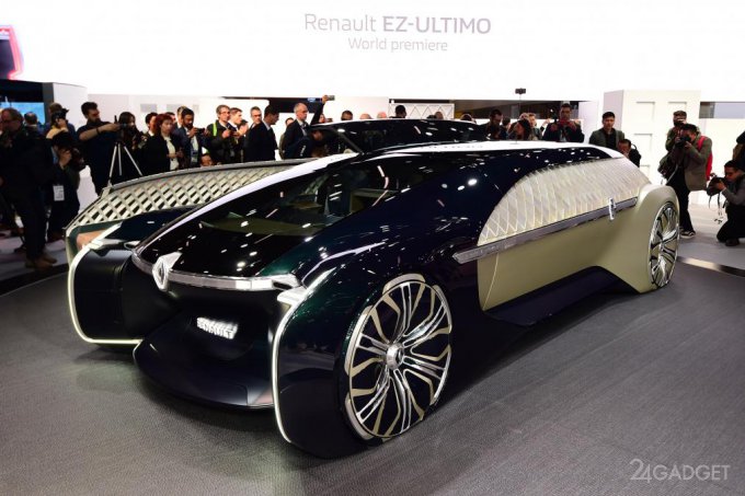 Футуристический концепт-кар Renault заменит лимузины (23 фото + видео)