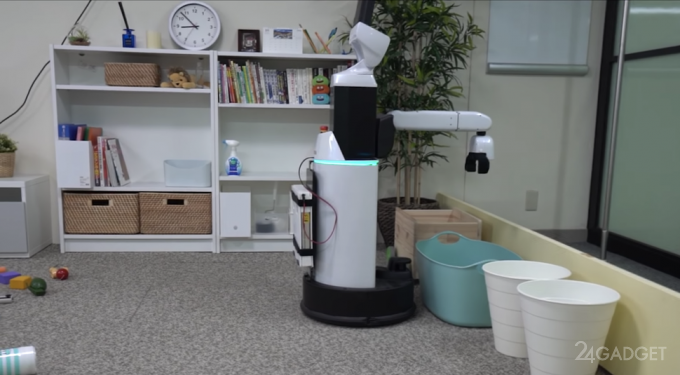 Роботов обучили наводить порядок в помещении (6 фото + 2 видео)