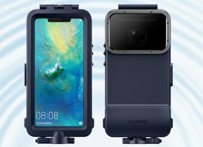 С Diving Case флагман Huawei Mate 20 Pro превращается в подводную камеру (4 фото)