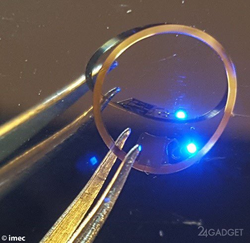 В контактные линзы встроят чип для контроля за состоянием человека (3 фото)