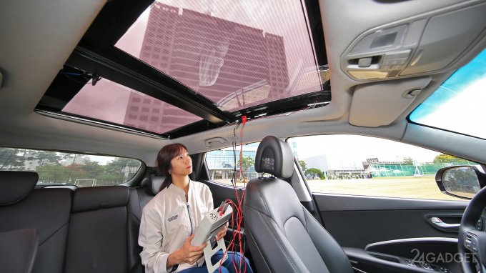 Hyundai и Kia начнут оснащать автомобили солнечными крышами (3 фото)