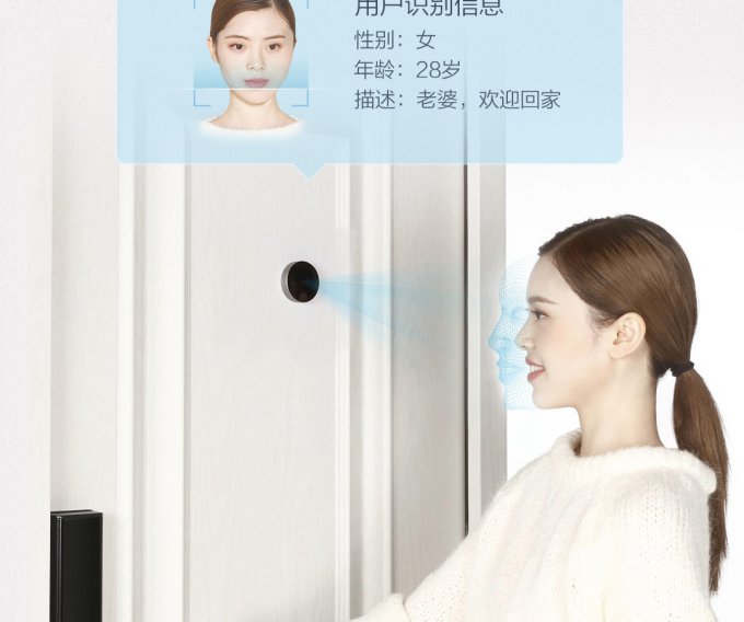 A smart eye from Xiaomi will see everyone who approaches the door (7 photos)
