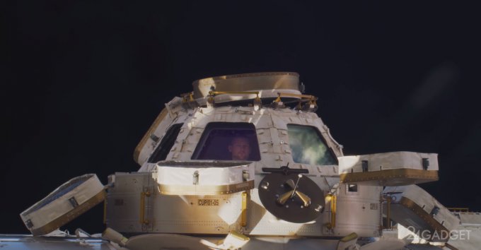 В космосе записали первое видео в формате 8K (3 фото + видео)