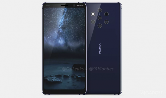 Пятикамерный смартфон Nokia 9 показался во всей красе (7 фото)