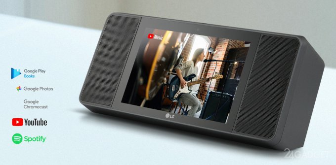 LG выпустила смарт-дисплей с камерой, колонками и помощником Google (8 фото)
