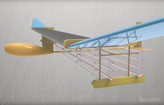 Испытан самолёт, летающий без подвижных частей (3 фото + видео)