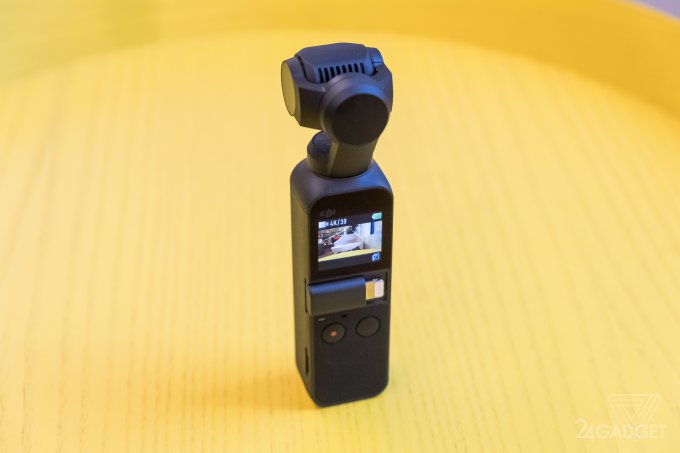 DJI Osmo Pocket - миникамера с механическим стабилизатором (9 фото + 2 видео)