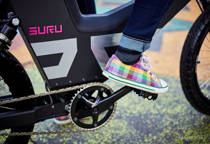 SURU Scrambler — электрический гибрид велосипеда и мопеда (8 фото)