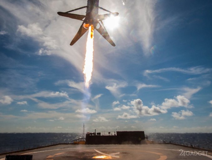 SpaceX Falcon 9 побила 4 рекорда (3 фото)