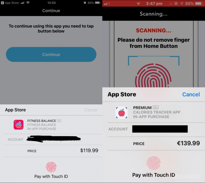 Мошеннические фитнес-приложения снимали деньги с помощью Touch ID