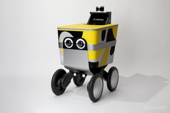 Логистическая компания создала себе в помощь робота-тележку (2 фото)