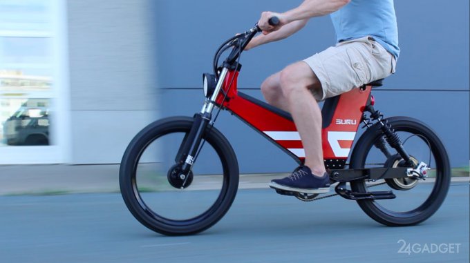 SURU Scrambler — электрический гибрид велосипеда и мопеда (8 фото)