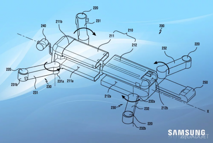Samsung удивит беспилотником с необычным управлением (3 фото)