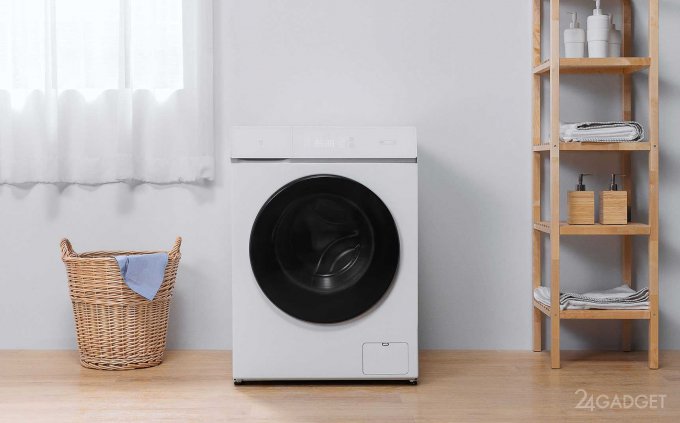 Умная стиральная машина от Xiaomi умеет сушить белье и стоит $290 (7 фото)