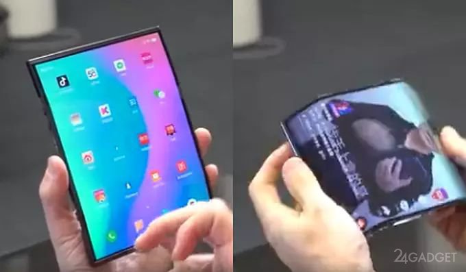 У Xiaomi уже готов складной смартфон с гибким экраном (видео)