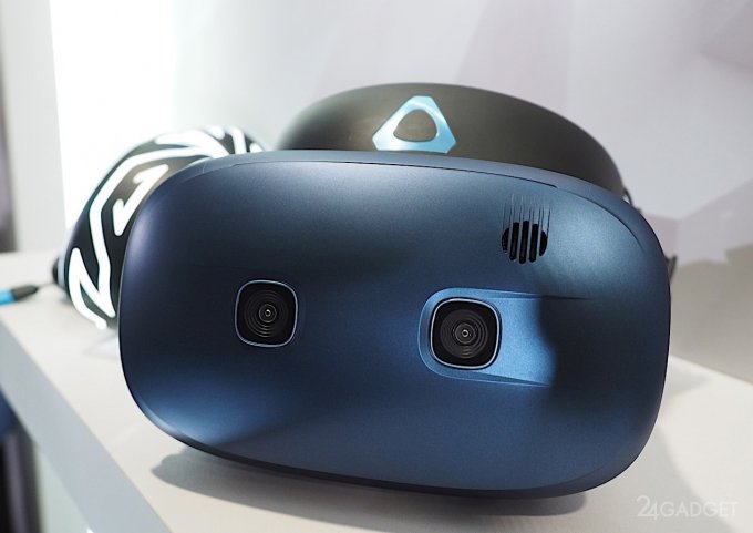 HTC Vive Cosmos – VR-гарнитура, совместимая с ПК и смартфонами (5 фото + видео)