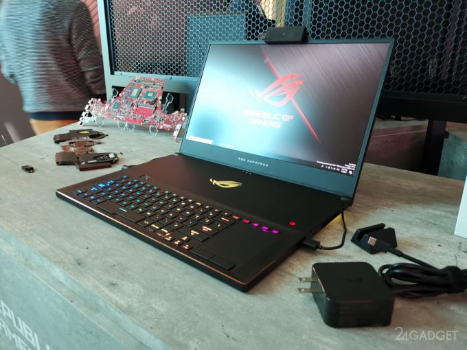 Asus ROG Zephyrus S GX701 - ультратонкий 17" геймерский ноутбук (9 фото + видео)