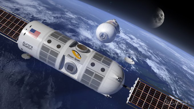 Открытие первого космического отеля запланировано на 2021 год (7 фото + видео)