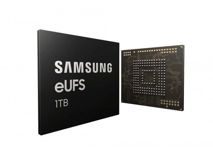 Samsung представила чипы памяти UFS 2.1 на 1 ТБ для смартфонов