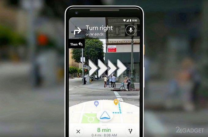 Навигация по картам Google станет удобнее с новым AR-режимом (5 фото + видео)