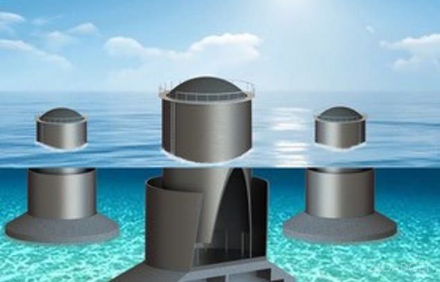 Advanced wave power plants will replace wind installations (3 photos)